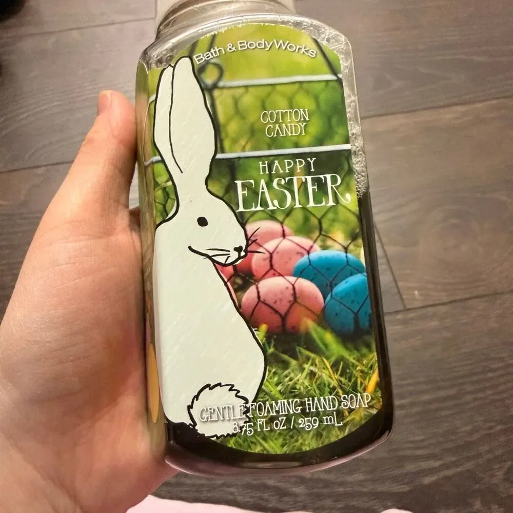 Bath and Body Works Happy Easter Cotton Candy Marshmallow Soap New